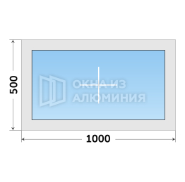 Недорогoe окно AL-544